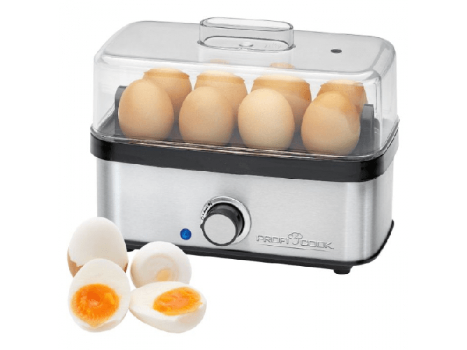 Cuociuova Proficook PC-EK 1275 in acciaio inossidabile