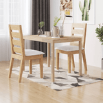 vidaXL Tavolo da Pranzo 110x70x75 cm in Legno Massello di Acacia