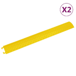 vidaXL Rampe di Protezione Cavi 2pz 98,5 cm gialla