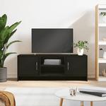 vidaXL Mobile Porta TV Nero 102x30x37,5 cm in Legno ingegnerizzato