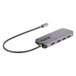 StarTech.com Adattatore USB C Multiporta, Video HDMI 4K 60Hz, Hub USB 3.2 a 3 porte USB-A 5Gbps