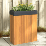 vidaXL Fioriera da Giardino 59x27,5x70 cm in Legno Massello di Acacia