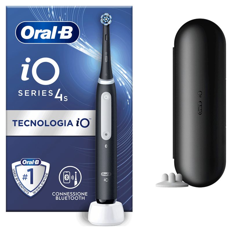 Oral-B-iO-Spazzolino-Elettrico-Ricaricabile-4S-Nero-1-Testina-Di-Ricambio-1-Custodia-Da-Viaggio