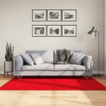 vidaXL Tappeto OVIEDO a Pelo Corto Rosso 120x170 cm