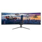 LC-Power LC-M49-DQHD-120-C-Q LED display 124,5 cm (49") 5120 x 1440 Pixel UltraWide Quad HD QLED Nero