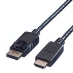 Roline VALUE 11.99.5782 cavo e adattatore video 3 m DisplayPort Nero