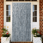 VidaXL Zanzariera Bianco e Grigio 100x220 cm Ciniglia