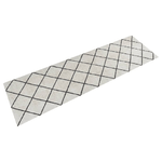 Tappeto da Cucina Lavabile Quadri 45x150 cm Velluto