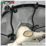 Biondi 8500949 Kit attacchi parabrezza Piaggio Vespa Et3 Gl 50 Per Cod. 8