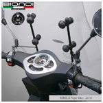 Biondi 8500548 Kit attacchi parabrezza Benelli Pepe 50 2010