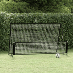 Porta da Calcio a Rimbalzo 2 in 1 202x104x120 cm in Acciaio