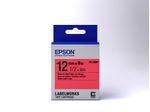 Epson-Nastro-fondo-Pastello-Rosso-per-testo-Nero-12-9-LK-4RBP