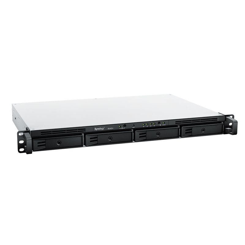 Synology-RackStation-RS422--server-NAS-e-di-archiviazione-Rack--1U--Collegamento-ethernet-LAN-Nero-R1600
