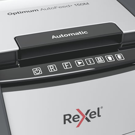 Rexel-Optimum-AutoFeed--150M-distruggi-documenti-Taglio-a-frammenti-55-dB-22-cm-Nero-Grigio