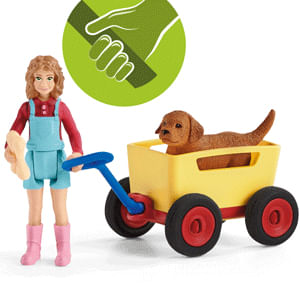 schleich-Farm-Life-Puppy-Wagon-Ride