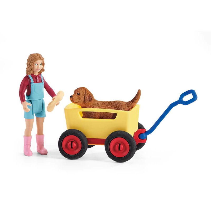 schleich-Farm-Life-Puppy-Wagon-Ride