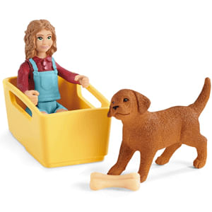 schleich-Farm-Life-Puppy-Wagon-Ride