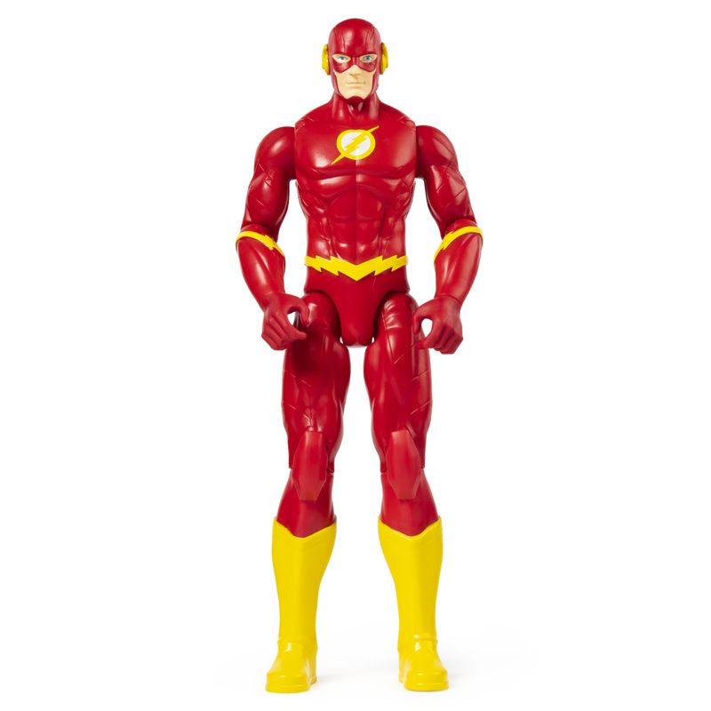 DC-Comics---FLASH---Personaggio-Flash-30-cm---Personaggio-30-cm-con-decorazioni-originali-e-11-punti-di-articolazione---Giocattoli-per-bambini-