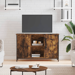 vidaXL Mobile TV Rovere Fumo 100x35x65 cm in Legno ingegnerizzato