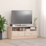 vidaXL Mobile TV con Cassetti ALTA 100x35x41 cm Legno Massello di Pino