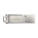 SanDisk-Ultra-Dual-Drive-Luxe-unita--flash-USB-64-GB-USB-Type-A---USB-Type-C-3.2-Gen-1--3.1-Gen-1--Acciaio-inossidabile