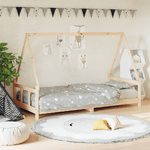 vidaXL Giroletto per Bambini 90x200 cm in Legno Massello di Pino