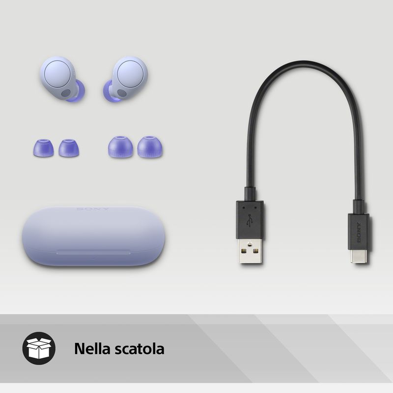 Sony-WF-C700N-Auricolari-con-Cancellazione-del-Rumore-True-Wireless-Durata-della-Batteria-Fino-a-15-Ore-con-Custodia-Di-Ricarica-Lavanda