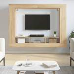 vidaXL Mobile Porta TV Rovere Sonoma 152x22x113cm in Legno ingegnerizzato