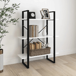 vidaXL Libreria Bianca 80x30x105 cm in Legno ingegnerizzato