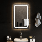 Specchio da Bagno con Luci LED 50x80 cm