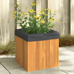 vidaXL Fioriera da Giardino 35x35x35 cm in Legno Massello di Acacia