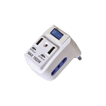 Vigor-Blinky Adattatori con Interruttore Doppio 10 16a +2Usb Spina 16A