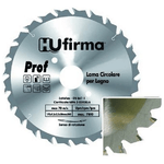 Hu-Firma Lame Circolari Legno 24 Denti Mm.180