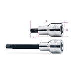 Beta Chiavi A Bussola Maschio Xzn Beta Art. 920Xzn Attacco Quadro Femmina 1-2 Per Viti Impronta Xzn Inserti Bruniti Cromate - Mm - M8