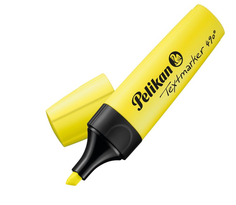 Pelikan-490-Textmarker-evidenziatore-1-pz-Giallo