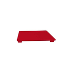 Bisetti TG5030R Tagliere Pe con Fermo 50x30x2cm Rosso