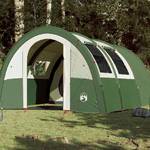 vidaXL Tenda da Campeggio 4 Persone Verde 483x340x193 cm Taffetà 185T