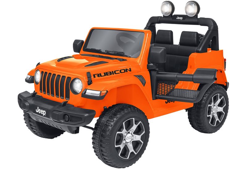 E-Spidko-Auto-elettrica-Jeep-Wrangler-Rubicon-Arancione