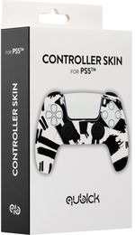 Qubick-Controller-Skin-Nero-Bianco--PS5-