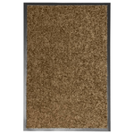 vidaXL Zerbino Lavabile Marrone 40x60 cm