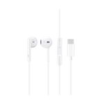 Huawei 55030088 cuffia e auricolare Cablato In-ear Musica e Chiamate USB tipo-C Bianco