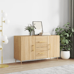 vidaXL Credenza Rovere Sonoma 100x36x60 cm in Legno Multistrato