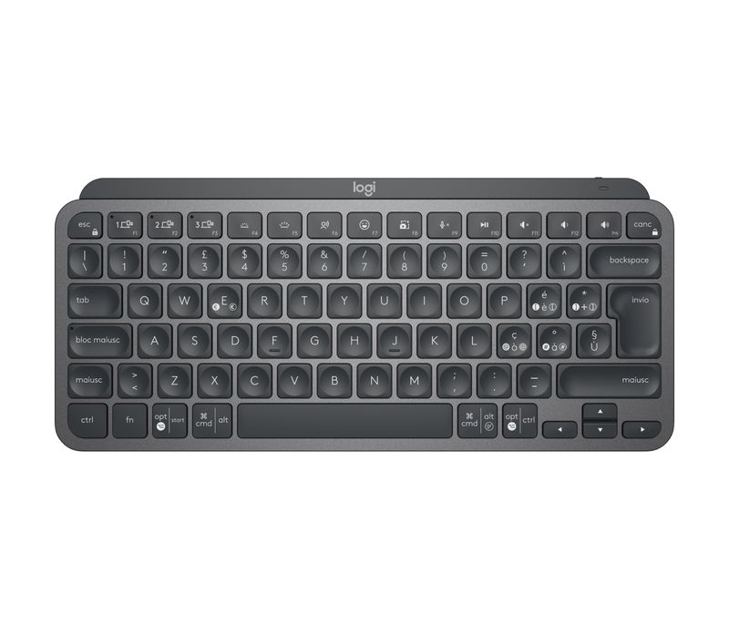 Logitech-MX-Keys-Mini-for-Business-tastiera-RF-senza-fili---Bluetooth-QWERTY-Italiano-Grafite