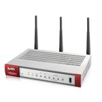 Zyxel USG20W-VPN-EU0101F router wireless Gigabit Ethernet Dual-band (2.4 GHz/5 GHz) 4G Grigio, Rosso