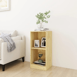 vidaXL Credenza 35,5x33,5x76 cm in Legno Massello di Pino