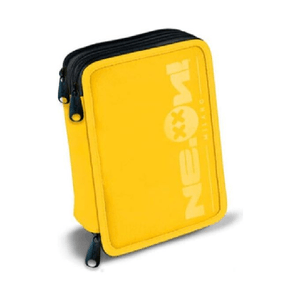 Ne.On! Astuccio Scuola 3 Zip Reflex Collection Giallo