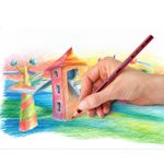 Staedtler-Noris-colour-185-Nero-Blu-Marrone-Verde-Azzurro-Verde-chiaro-Magenta-Arancione-Pesca-Rosso-Viola-Giallo-12-pz