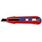 Knipex-CutiX®-Nero-Blu-Rosso-Taglierino-a-lama-retrattile