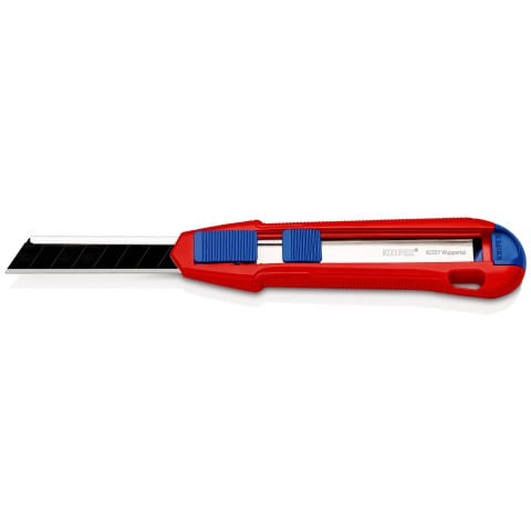 Knipex-CutiX®-Nero-Blu-Rosso-Taglierino-a-lama-retrattile