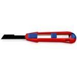 Knipex-CutiX®-Nero-Blu-Rosso-Taglierino-a-lama-retrattile